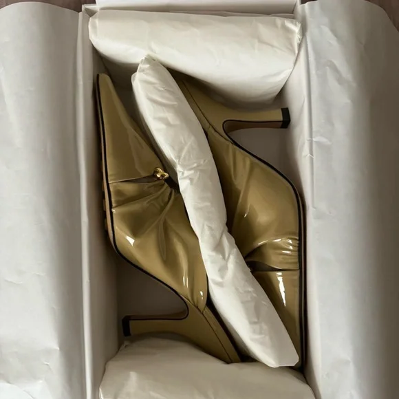 Bottega Veneta bunnie calfskin mule pumps - Picture 4 of 8